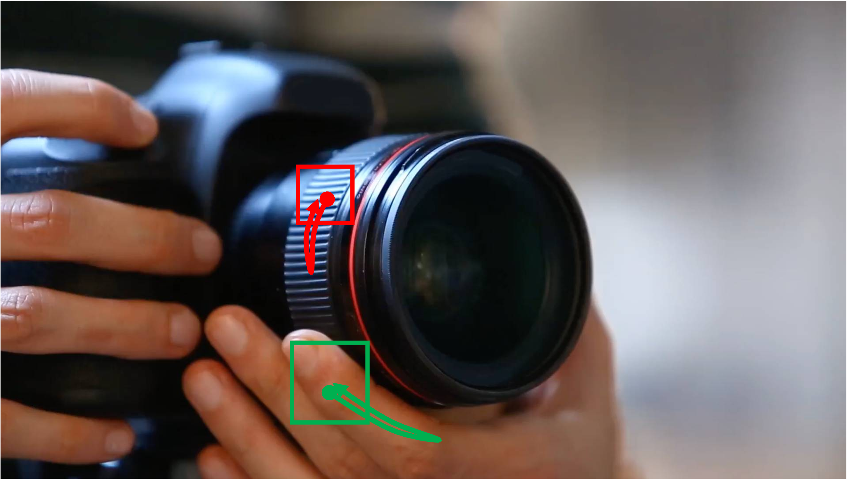 Fountain before motion